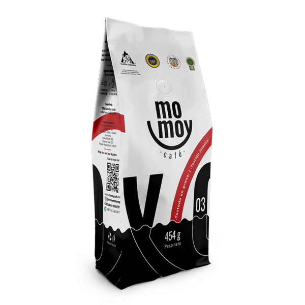 CAFÉ MOMOY EN GRANO TOSTIÓN INTENSA